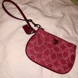 Coach wristlet